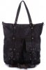 Kožené kabelka shopper bag Vittoria Gotti čokoládová V3650